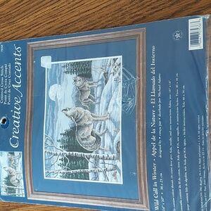 Creative accents counted cross stitch kit